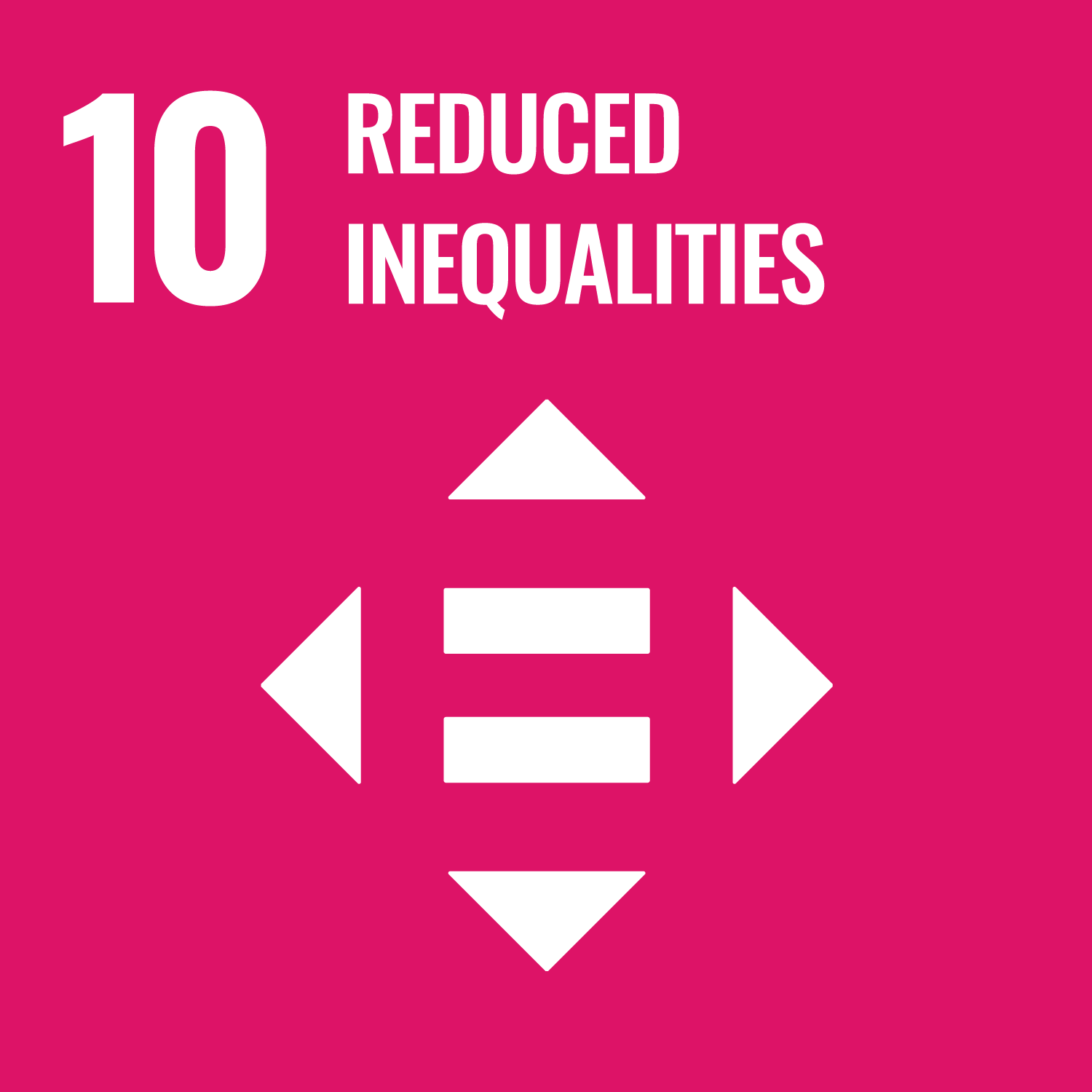 SDG 10 · Reduced inequalities